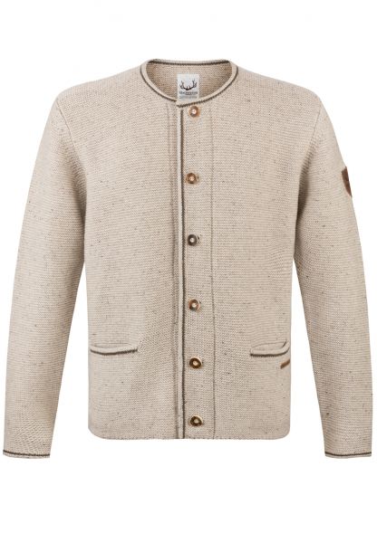 B-Ware / 2. Wahl - Strickjacke Amaro natur beige Stockerpoint Classics