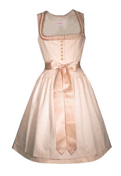 Dirndl midi 60cm Elouise rosa Julia Trentini