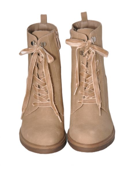 B-Ware / 2. Wahl Stiefeletten gefüttert beige Tamaris